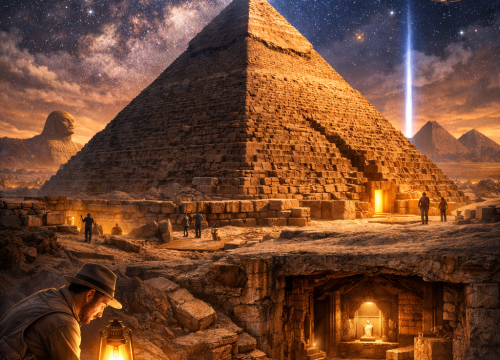 “A Marvel from Another World.. The Great Pyramid Mystery” 📌