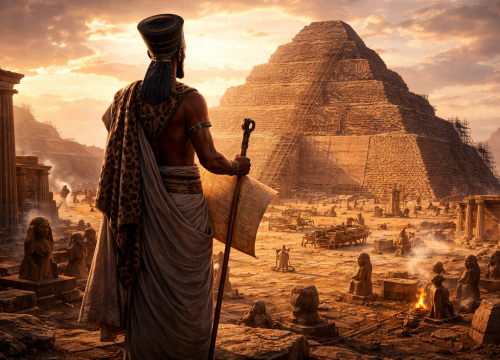 The Architect of Eternity – Imhotep’s Miracle”: The Man Who Became a God!
