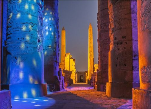E-Karnak Temple Sound & Light Spectacle – Luxor Evening Tour