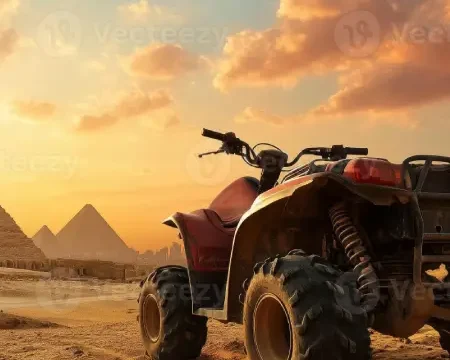 Giza Pyramids Adventure & Desert Quad Biking Experience 