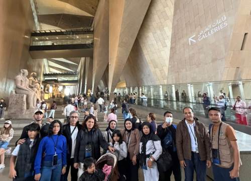 A- Grand Egyptian Museum