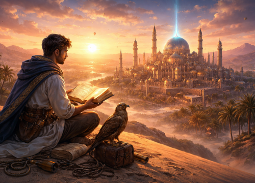 The Island of No Return – The Legend of the Golden Serpent”: A Tale from the First Traveler! 🐍🏝️