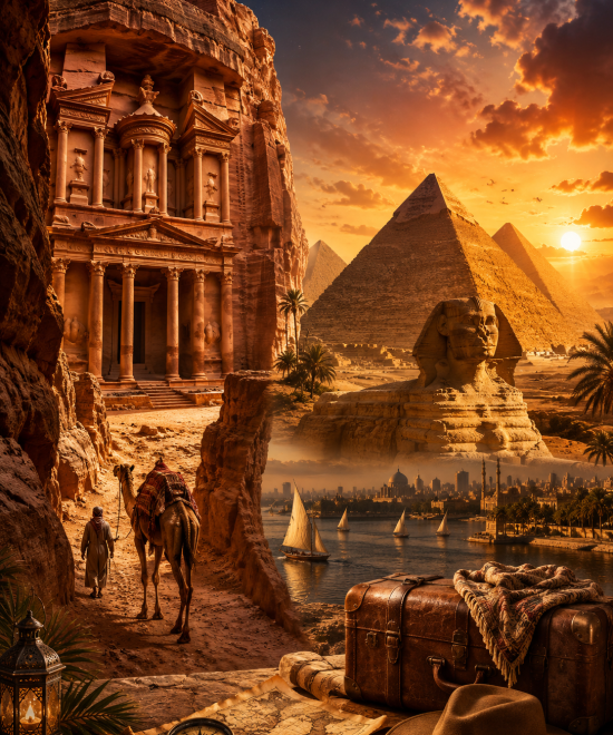 A-8 Days Jordan & Egypt Adventure