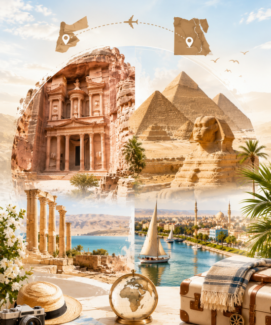 B-10 Days Egypt and Jordan                                              (Cairo ,Aswan ,Luxor , Amman, Petra)