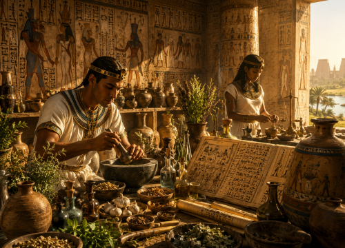 The Ancient Laboratories: Secrets of the Pharaoh’s Pharmacists