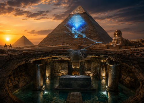 The Underground Labyrinth: What Lies Beneath the Pyramids?