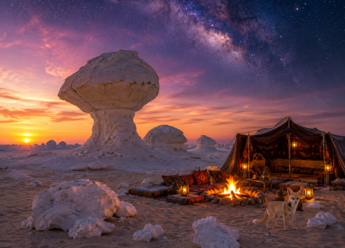 The Alien Landscape on Earth: The Magic of the White Desert