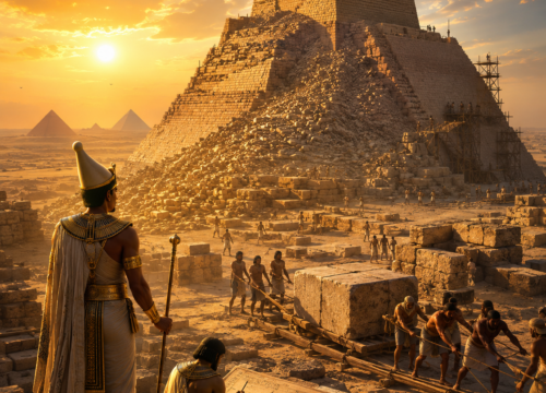 The Sacred Gamble: The Day Egypt Learned to Build Pyramids